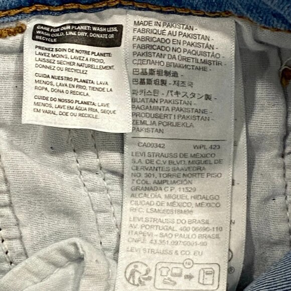 Levi's 720 Jeans Womens 27 x 30 High Rise Super Skinny Light Wash Stretch Denim - Picture 12 of 15